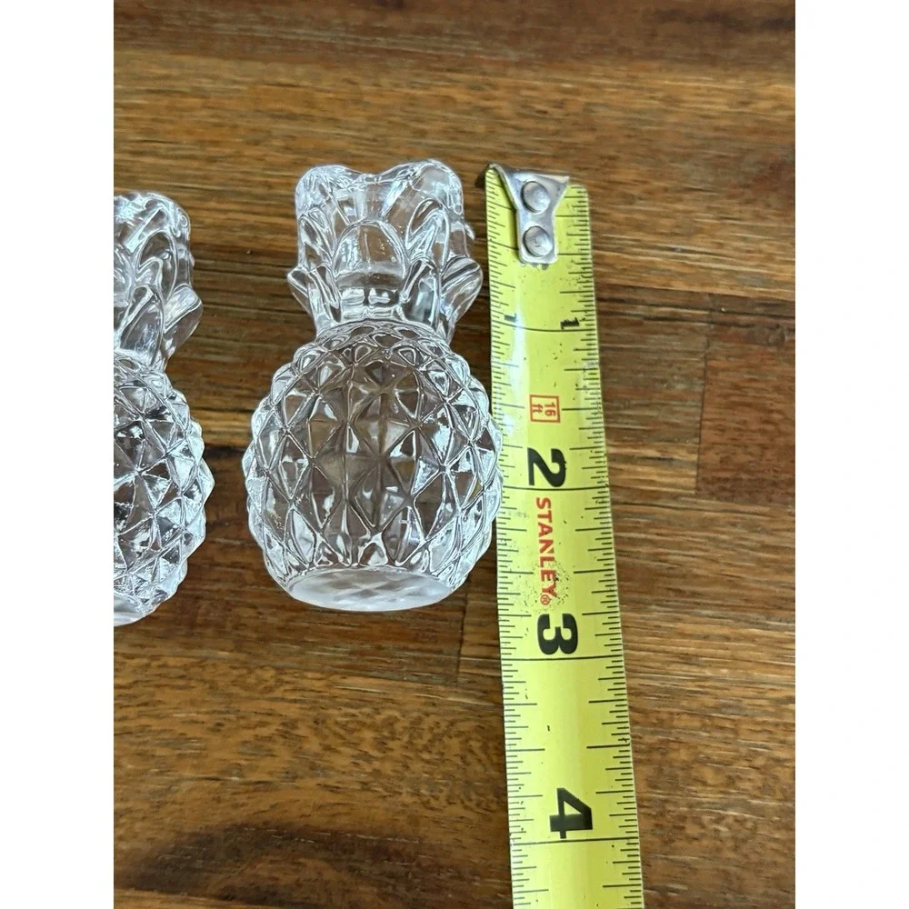 Williams Sonoma Tiny Taper Pineapple Candle Holders‎ Set of 2